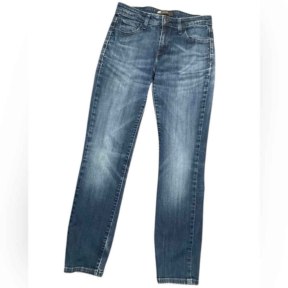 Levi’s Strauss Women's Blue Jeans Side Rivets Size 28 X 32 EUC